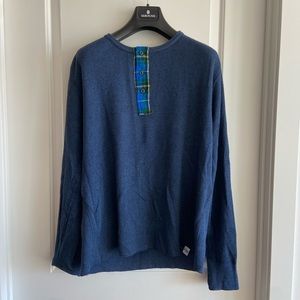 Blue Nova Scotia Tartan Long Sleeve Shirt